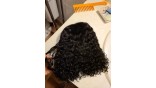 Uglam Bob Lace Front Wigs 250% Density Deep Wave 