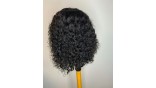 Uglam Bob Lace Front Wigs 250% Density Deep Wave 