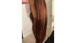 Uglam Piano Color Highlight #4/27 Straight Wig