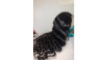 Uglam 13X4 Transparent Lace Front Body Wave Wig 180% Density