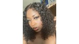 Uglam Bob T Part Lace Wigs Water Wave Hair