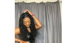 Virgin Human Hair 13x4 13x6 Transparent Lace Front Deep Wave Wig 200% Density