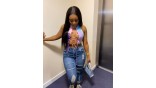 Uglam Transparent Lace Front  Wig Straight 200% Density