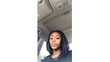 Uglam T Part Lace Straight Bob Wig
