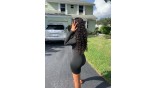 Virgin HD Lace Closure Deep Wave Human Hair Wig