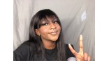 Uglam Machine Made Wigs Straight With Bangs