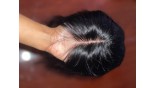 Virgin Human Hair Transparent 4x4 5x5 6x6 Lace Closure Straight Wig 