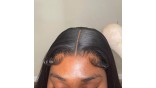 Uglam 10A Transparent 4x4/13x4 Lace Front  Wig Straight 180% Density