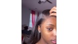 Uglam 10A Transparent 4x4/13x4 Lace Front  Wig Straight 180% Density