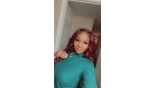 Uglam 13x4 Lace Front Wigs 99j Color Body Wave Hair