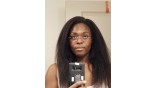 U Part Kinky Straight Human Hair Wig