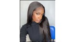 Uglam U Part Wig Straight