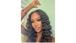 Uglam Buy 1 Get 1 Free 360 Lace Front Wigs Loose Wave 180% Density
