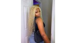 Virgin Honey Blonde #613 Color Deep Wave Human Hair Bundles 