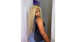Uglam Honey Blonde #613 Color Deep Wave Bundles Deal