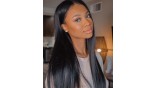 Transparent Lace Frontal Straight Humanhair
