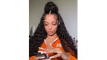 4x4 5x5 6x6 7x7 Transparent Lace Closure Deep Wave Curly Humanhair