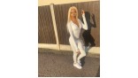Uglam 13x6 Swiss Lace Frontal 613 Blonde Straight