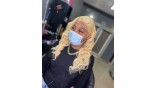 Uglam 13x6 Swiss Lace Frontal 613 Blonde Color Body Wave