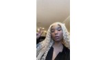 Uglam 13X4 Lace Frontal Blonde #613 Color Deep Wave