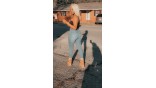 Uglam Bundles With 4x4 Lace Closure Blonde #613 Color Body Wave