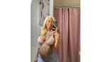 Human Hair Bundles With 13x4 Lace Frontal Closure Honey Blonde #613 Color Body Wave