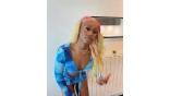 Virgin Human Hair Bundles With 5x5 Lace Closure Honey Blonde #613 Color Body Wave