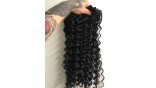 Uglam Clips Human Hair Extension Deep Wave (7 pcs/set)