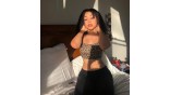 Uglam Bob Machine Made Wigs With Bang Hair Deep Wave 