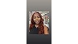 Uglam #33 Reddish Brown 13x4 Transparent Lace Front Human Hair Wig