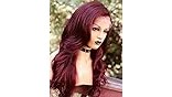 Uglam  99J# Burgundgy Body Wave 1/3/4 PCS Virgin Human Hair Bundles