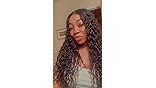 Uglam 13x4 Lace Front Water Wave Wig 180% Density